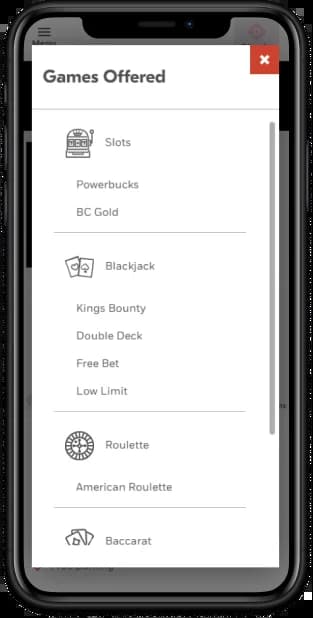 Delta Casino Canada Mobile